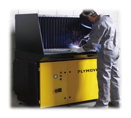 Table aspirante Plymovent DraftMax Ultra pour soudage et meulage
